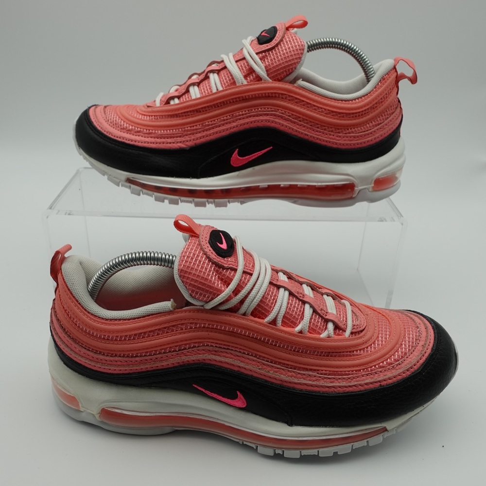 Nike Air Max 97 Men Size 9.5 Shoes Pink Running Athletic Sneakers Training - Picture 2 of 10